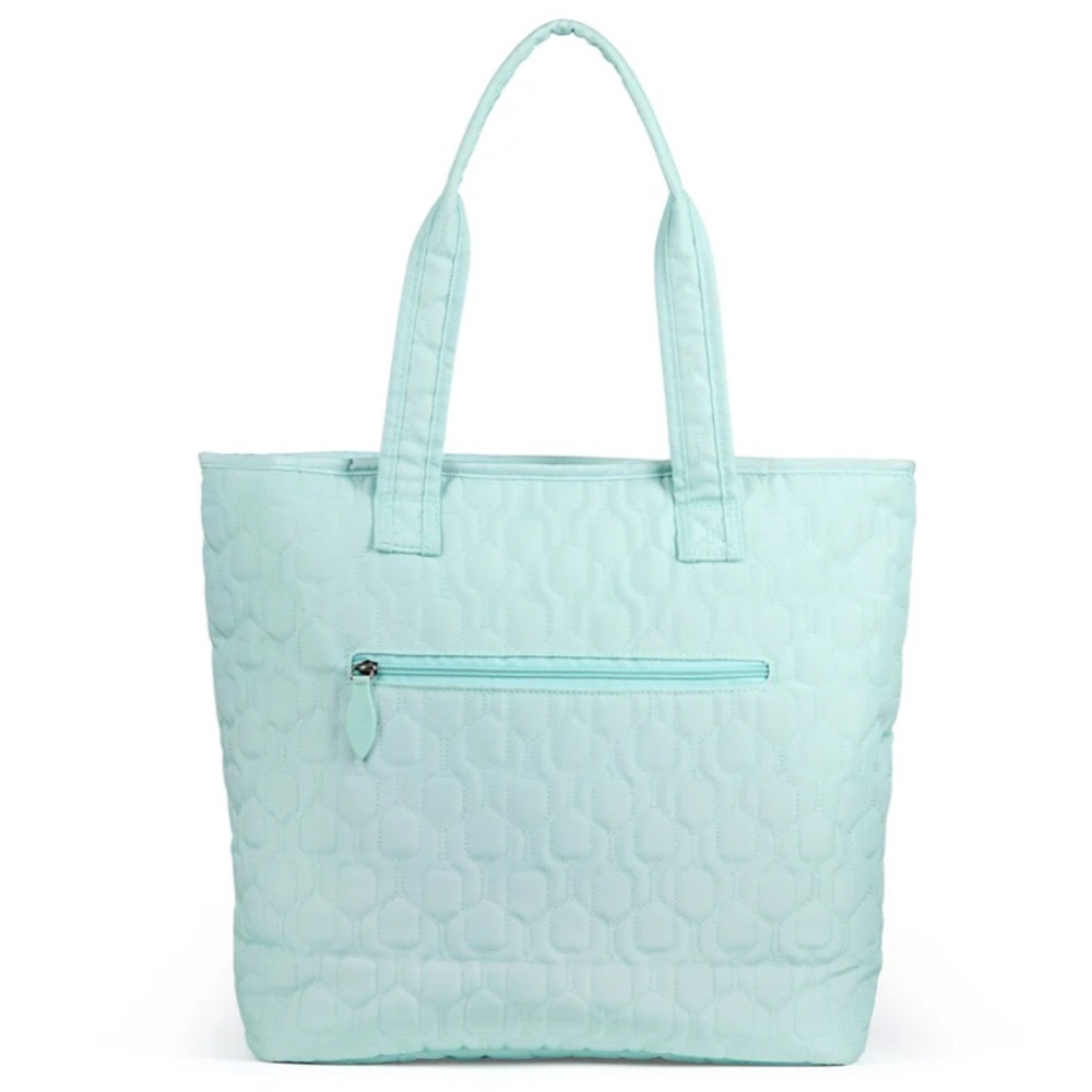 Ame & Lulu Light Blue tennis , pickleball , golf resort bag - Picture 6 of 14